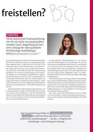 Vorschauseite 2: Praxisanleitung freistellen?
