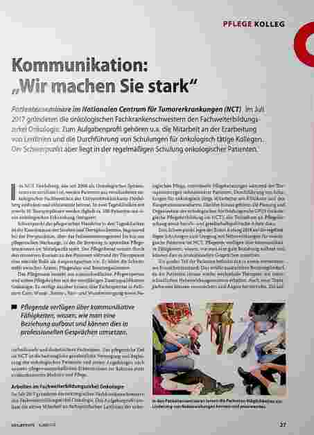 Vorschauseite 1: Kommunikation: "Wir machen Sie stark"