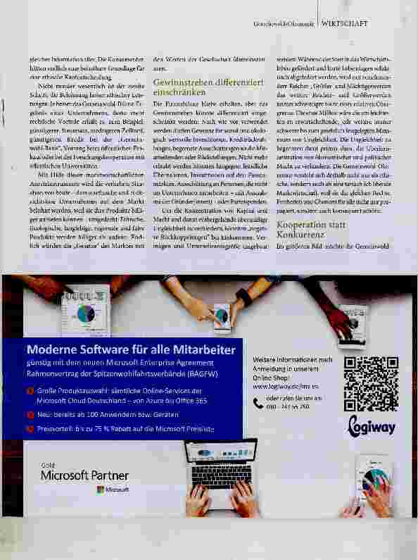 Vorschauseite 3: Intelligent designte Märkte belohnen menschliche Tugenden