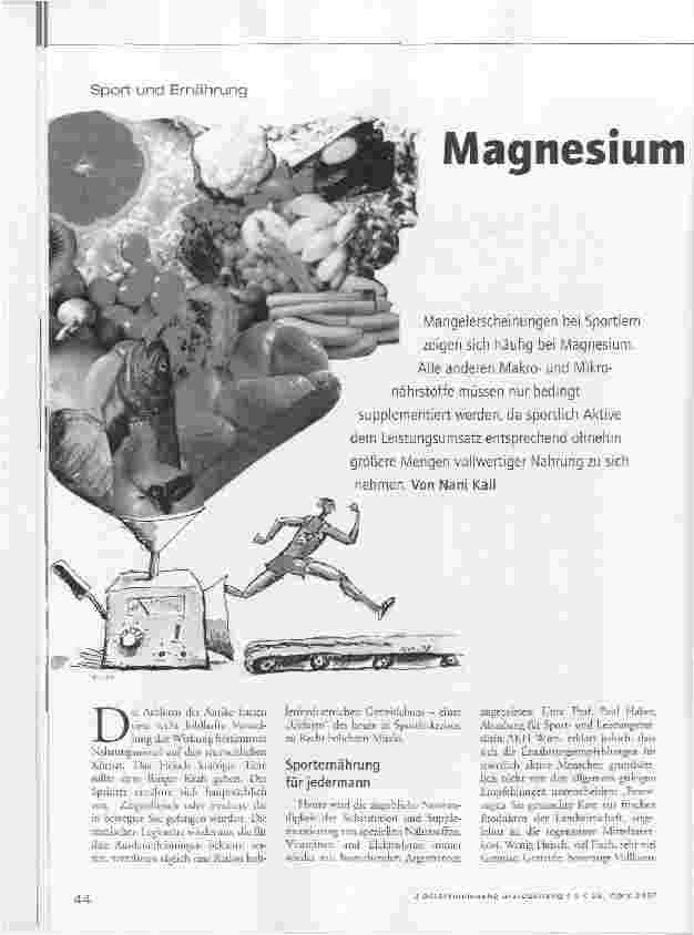 Vorschauseite 1: Magnesium und sonst nichts