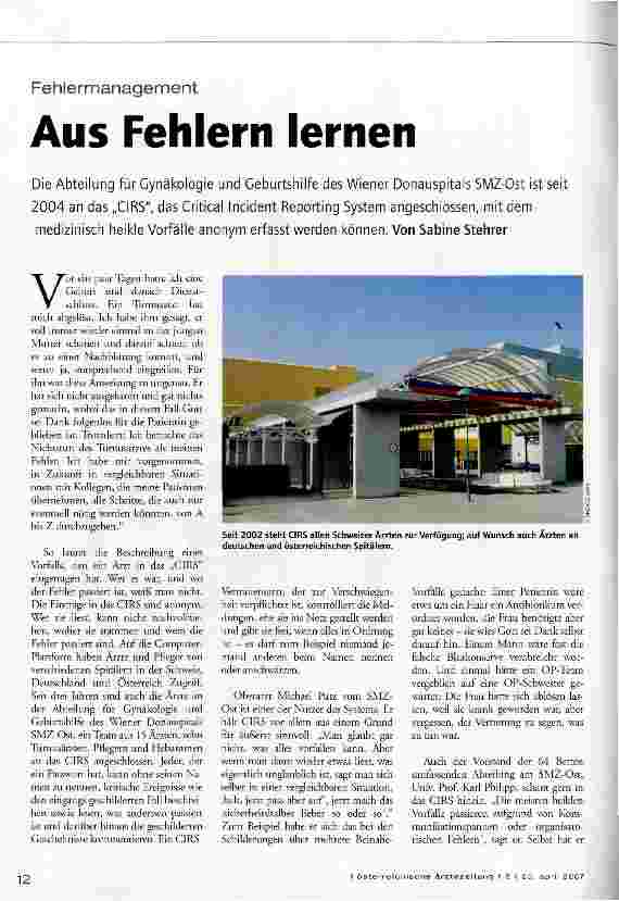 Vorschauseite 1: Aus Fehlern lernen
