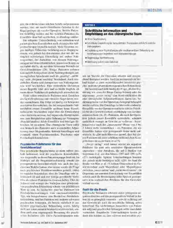 Vorschauseite 5: Psychosomatische Aspekte der Adipositaschirurgie