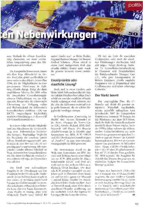 Vorschauseite 2: Big business mit unerwünschten Nebenwirkungen