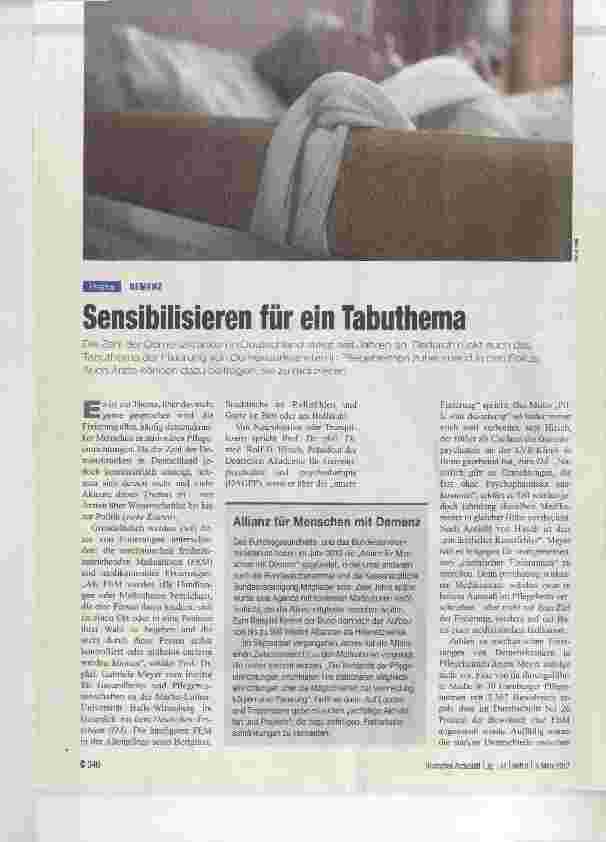 Vorschauseite 1: Sensibilisieren für ein Tabuthema