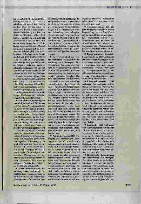 Vorschauseite 2: Interne medizinische Beratung