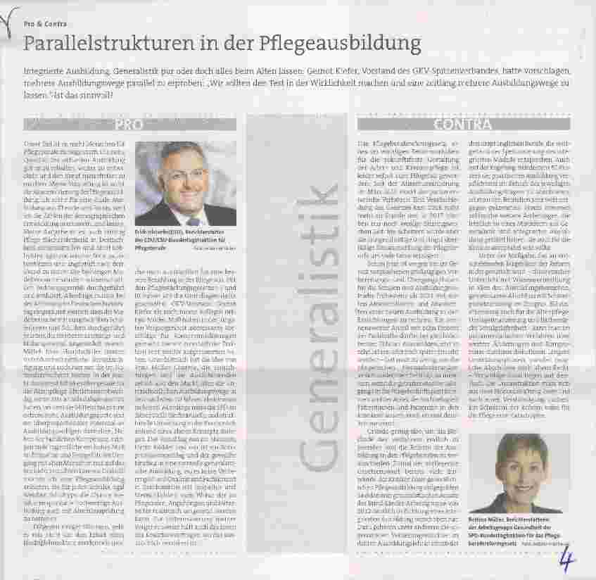 Vorschauseite 1: Parallelstmkturen in der Pflegeausbildung