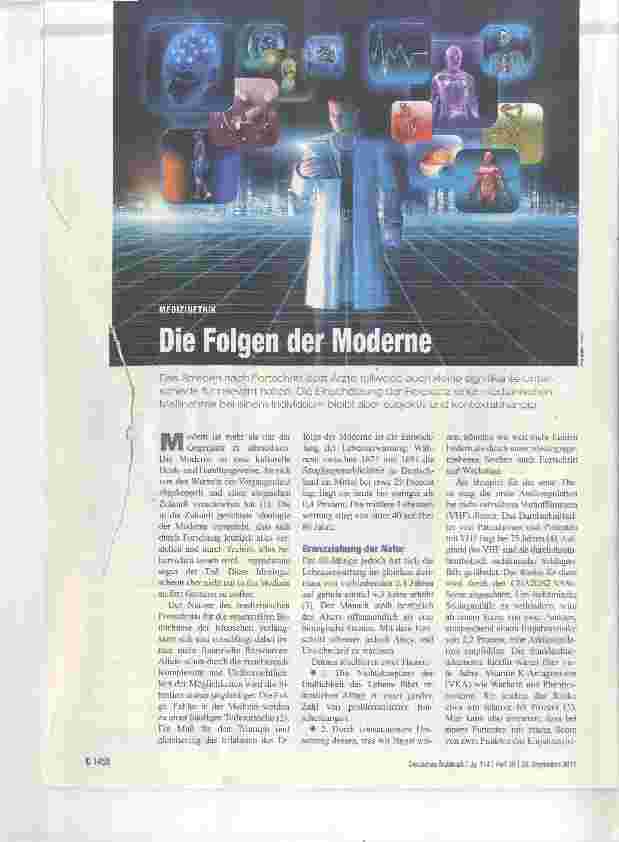 Vorschauseite 1: Die Folgen der Moderne