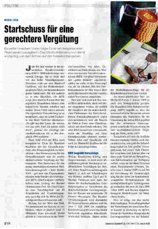 Vorschauseite 1: Startschuss für eine gerechtere Vergütung