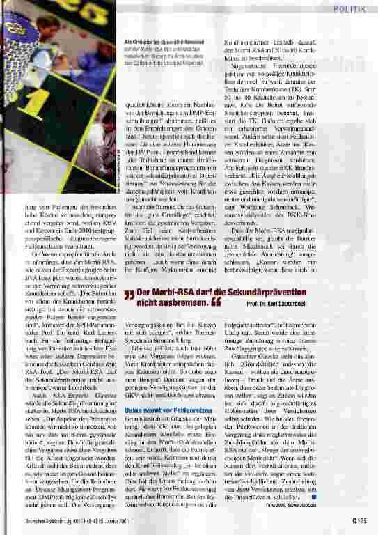 Vorschauseite 2: Startschuss für eine gerechtere Vergütung