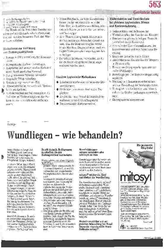 Vorschauseite 3: Desinfektion ist oft unnötig, giftig und teuer