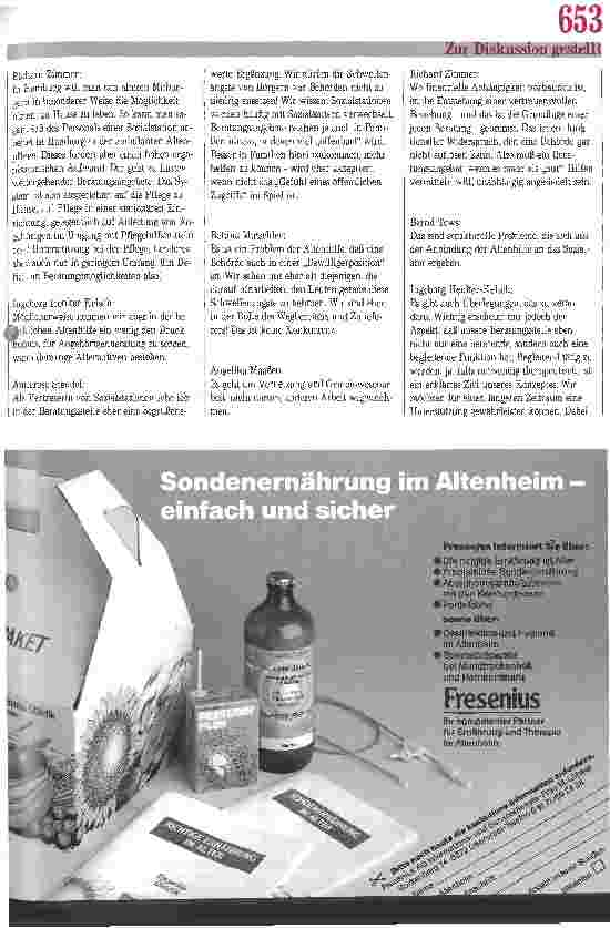 Vorschauseite 2: Diskussion: Angehörigenberatung