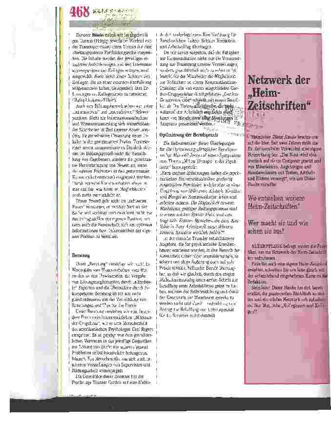 Vorschauseite 4: Optimierung der Berufspraxis