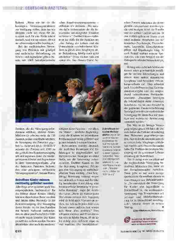 Vorschauseite 3: Auf engagierte ärztliche Hilfe angewiesen