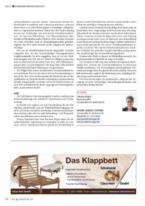 Vorschauseite 3: Aspirationsrisiko bei Neugeborenen und Kleinkindern: Medizinische Aspekte und rechtliche Implikationen