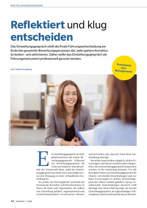 Vorschauseite 1: Reflektiert und klug entscheiden