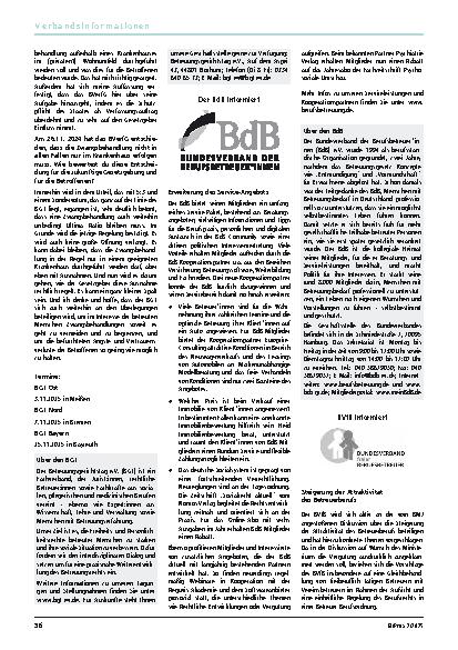 Vorschauseite 6: Zur Anwaltsvergütung in Betreuungssachen beim Regressausschluss wegen Mittellosigkeit – Sparsamkeitsgebot versus anwaltliche Unterstützungspflicht
