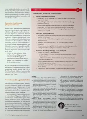 Vorschauseite 3: Abweichungen im Denken und Handeln rasch erkennen Wie Pflegende psychische Veränderungen strukturiert erfassen können