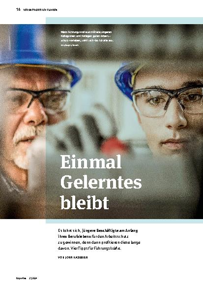 Vorschauseite 1: Einmal Gelerntes bleibt