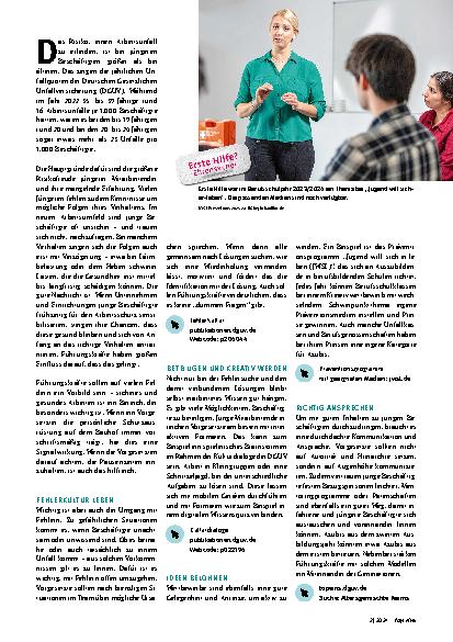 Vorschauseite 2: Einmal Gelerntes bleibt