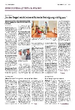 Vorschauseite 1: In der Regel reicht eine effiziente Reinigung völlig aus.