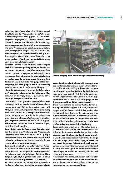 Vorschauseite 2: Validierung in der ZSVA