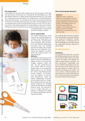 Vorschauseite 3: Mittendrin statt nur dabei Klientenzentrierte visuelle Hilfen