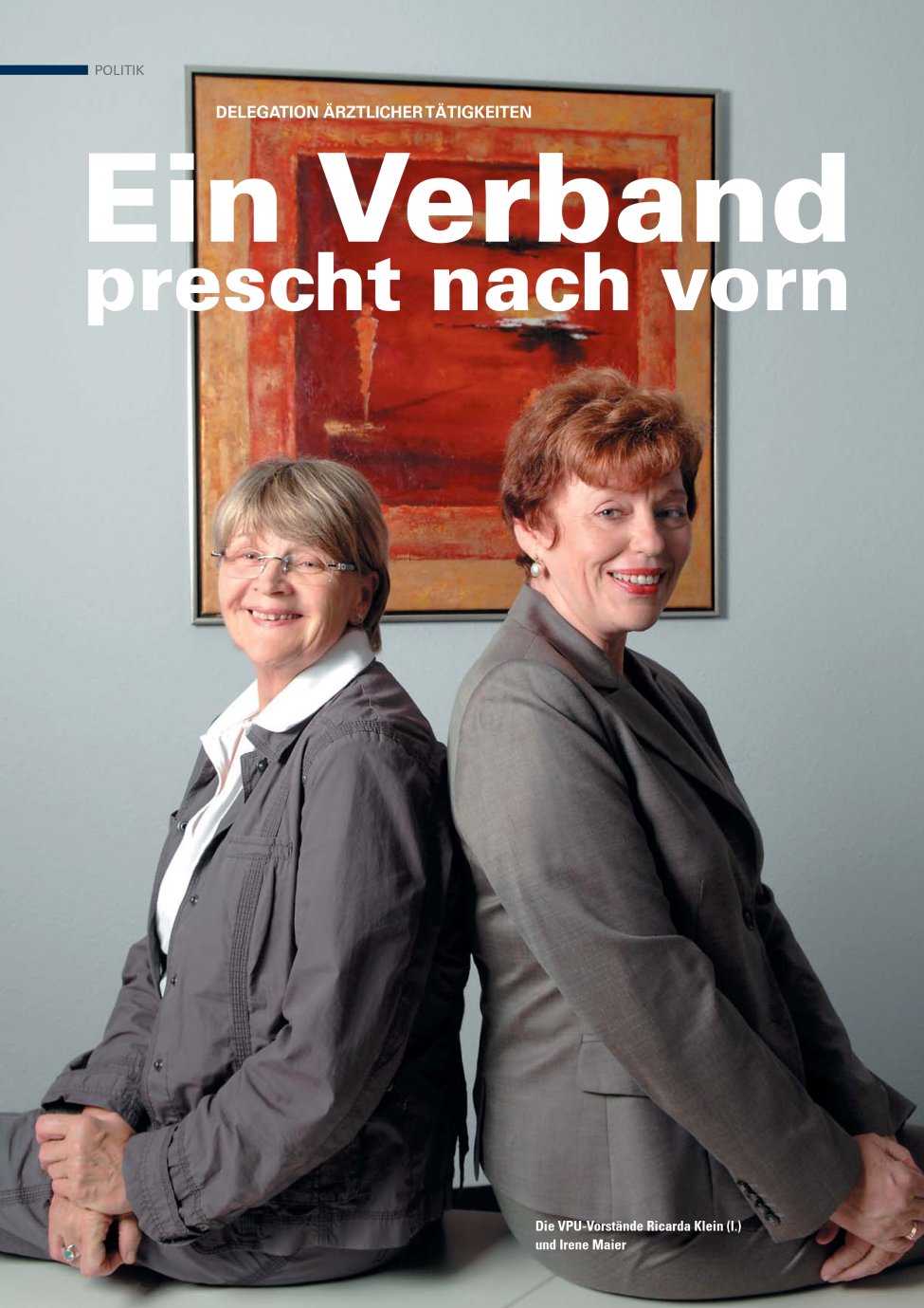 Vorschauseite 1: Ein Verband prescht nach vorn
