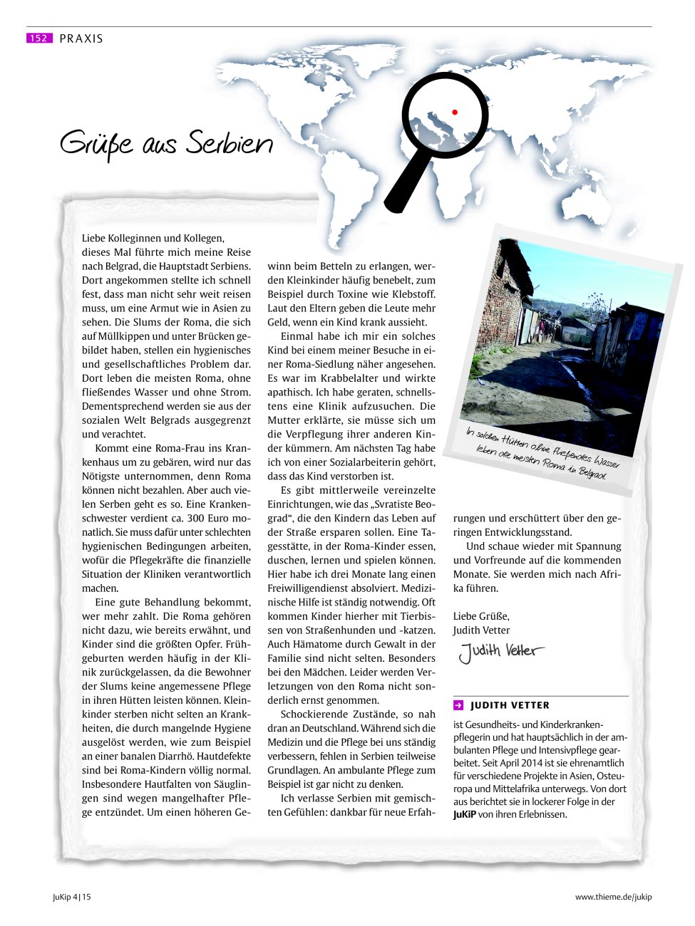 Vorschauseite 1: Grüße aus Serbien