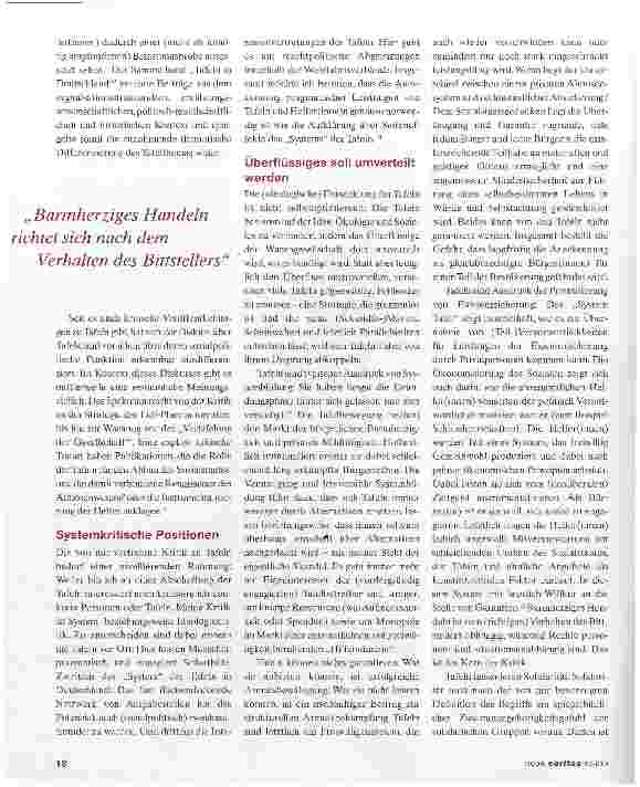 Vorschauseite 2: Die Existenzsicherung wird privatisiert