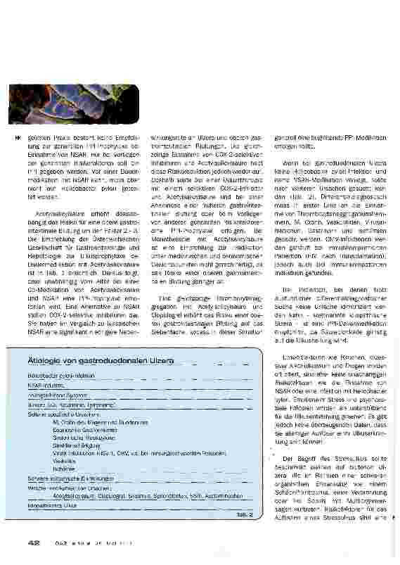Vorschauseite 3: Ulcus duodeni et ventriculi