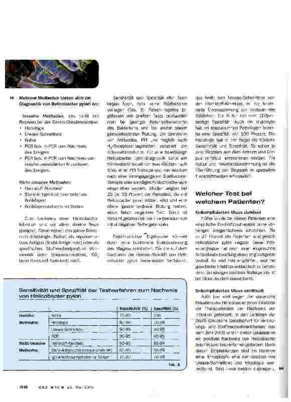 Vorschauseite 5: Ulcus duodeni et ventriculi