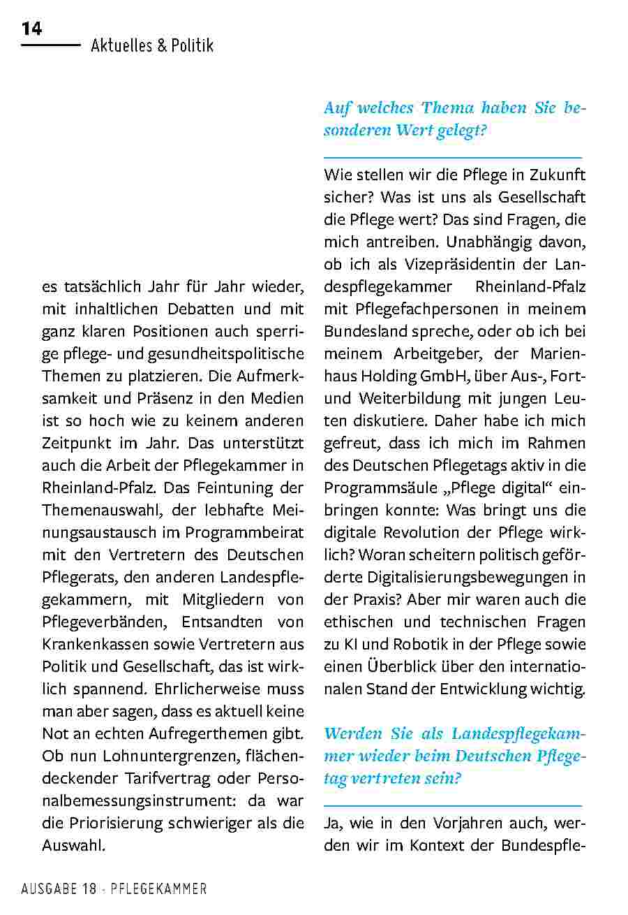 Vorschauseite 3: KAMMERN ALS IMPULSGEBER