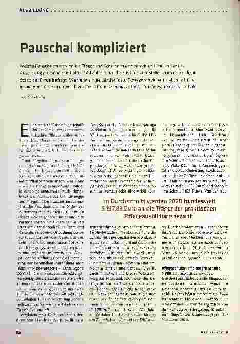 Vorschauseite 1: Pauschal kompliziert.