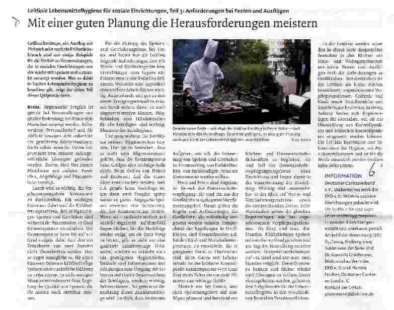 Vorschauseite 1: Mit einer guten Planung die Herausforderungen meistern
