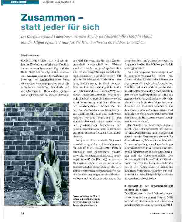 Vorschauseite 1: Zusammen - statt jeder für sich