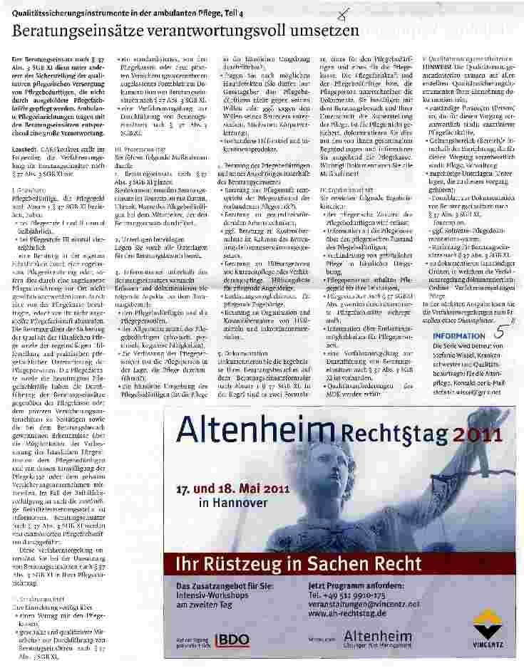 Vorschauseite 1: Beratungseinsätze verantwortungsvoll umsetzen