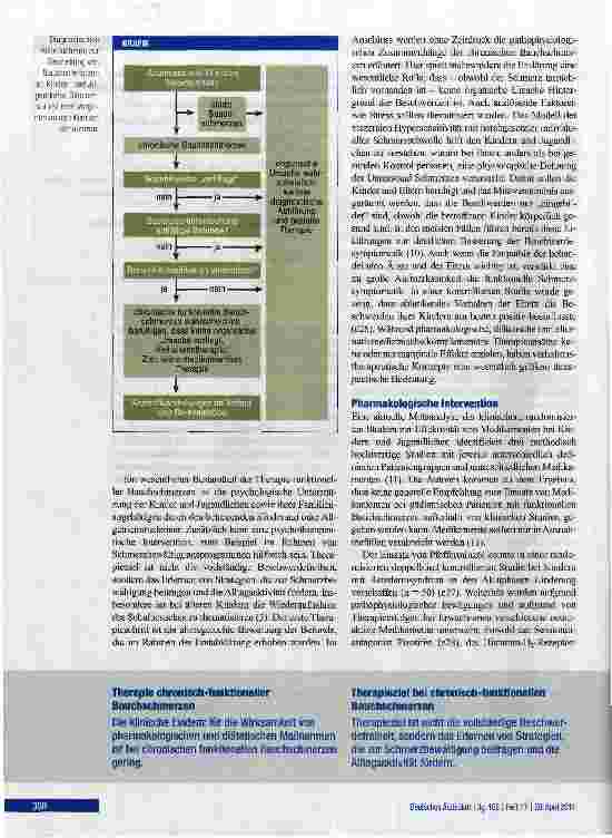 Vorschauseite 6: Chronische Bauchschmerzen bei Kindern und Jugendlichen