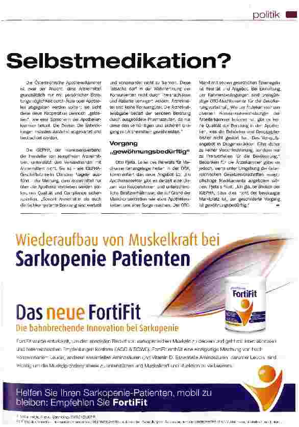 Vorschauseite 2: „Rosige Zeiten für die für die Selbstmedikation?