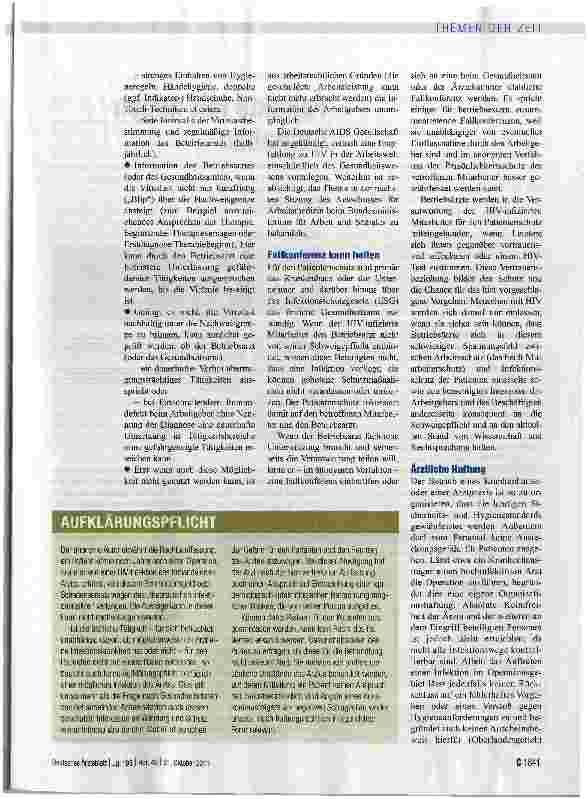 Vorschauseite 3: Kein Karriereende für Chirurgen