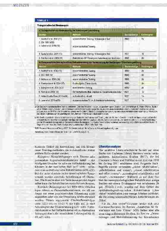 Vorschauseite 2: Zeitgemäße Möglichkeiten visueller Rehabilitation