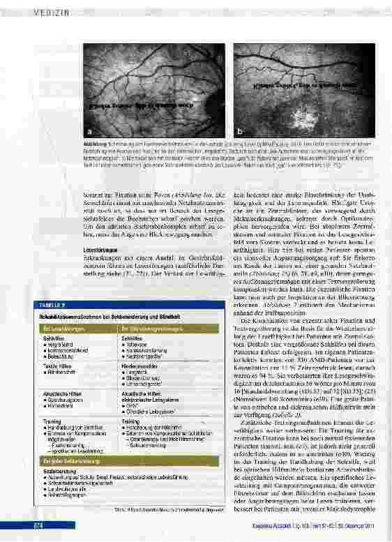 Vorschauseite 4: Zeitgemäße Möglichkeiten visueller Rehabilitation