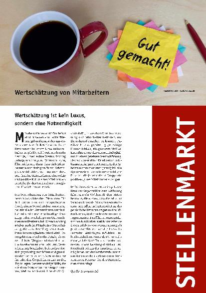 Vorschauseite 1: Wertschätzung von Mitarbeitern