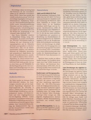 Vorschauseite 2: Walkability der Stadt Regensburg - eine Mixedmethods-Untersuchung mittels QGIS und Walk Audits
