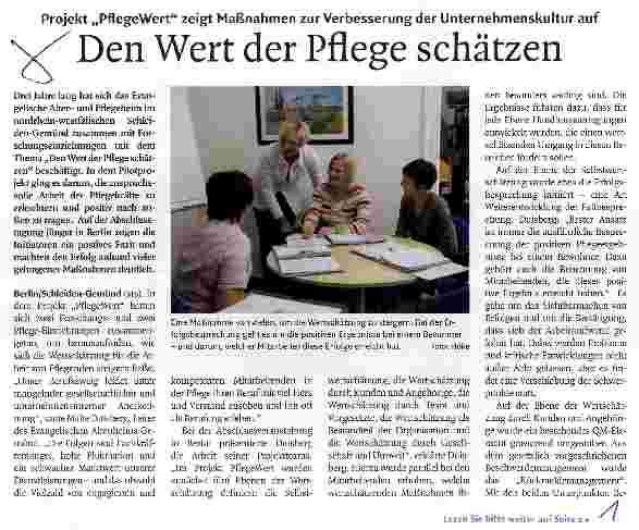 Vorschauseite 1: Den Wert der Pflege schätzen