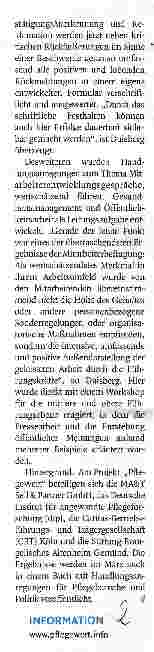 Vorschauseite 2: Den Wert der Pflege schätzen