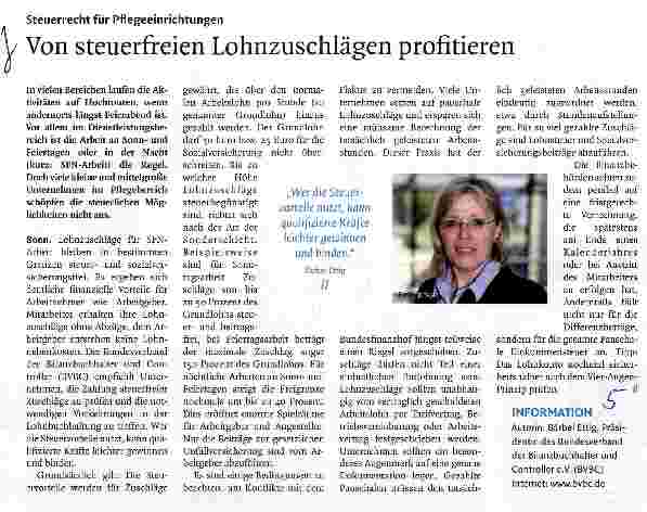 Vorschauseite 1: Von steuerfreien Lohnzuschlägen profitieren