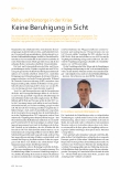 Vorschauseite 1: Reha und Vorsorge in der Krise. Keine Beruhigung in Sicht.
