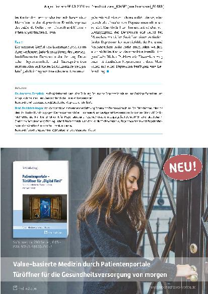 Vorschauseite 4: Einsamkeit und Depression im Alter