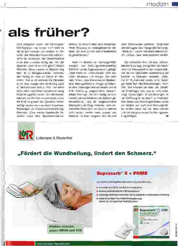 Vorschauseite 2: Besser später als früher?