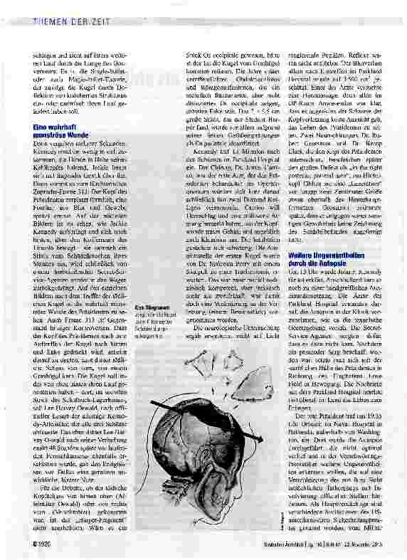 Vorschauseite 2: Ein Schuss, der die Welt erschütterte